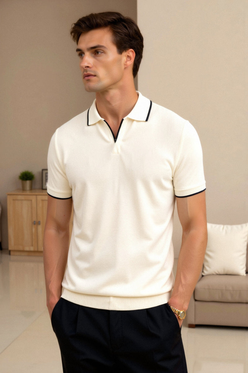 Bali Contrast Slim Fitted Polo
