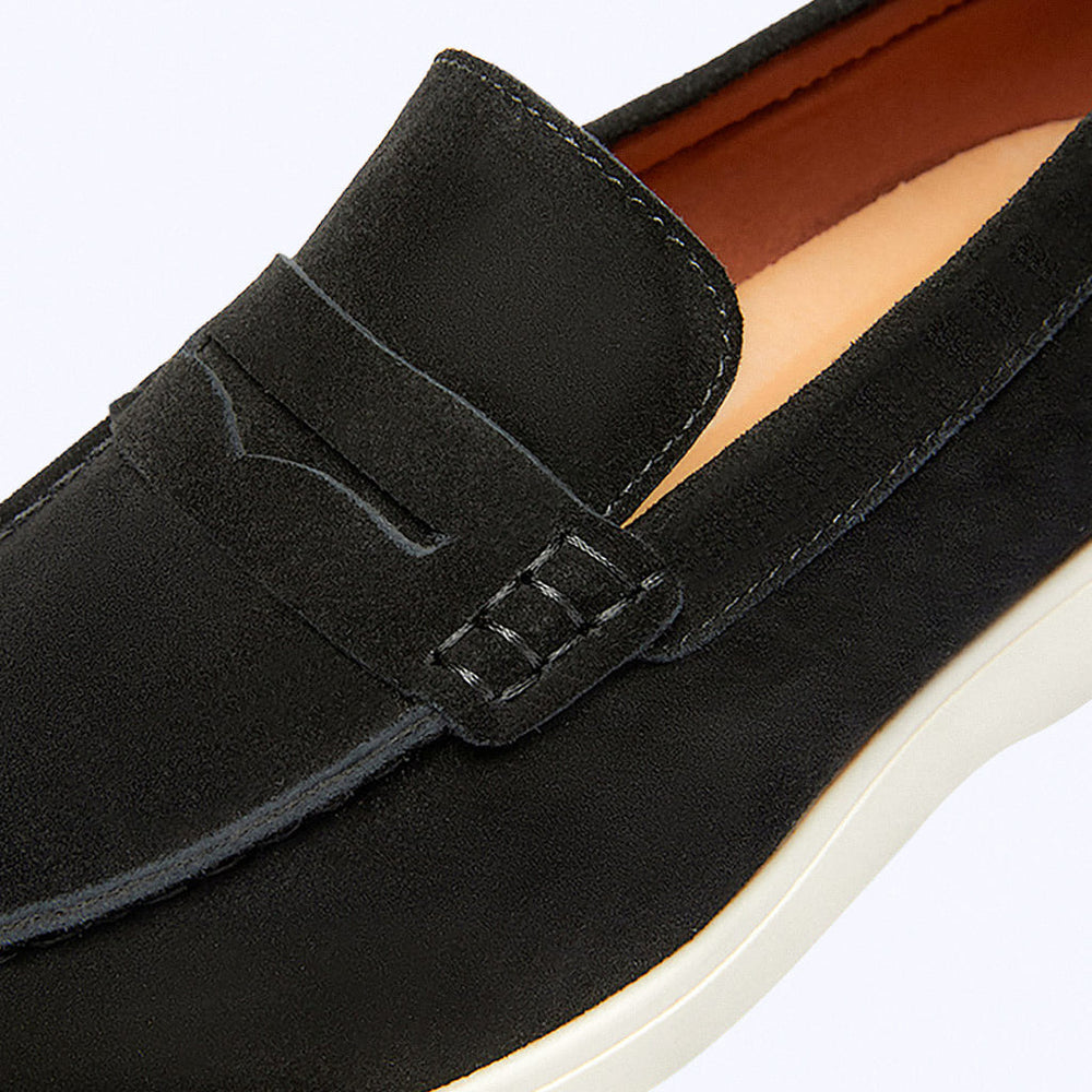 Neri Suede Loafers