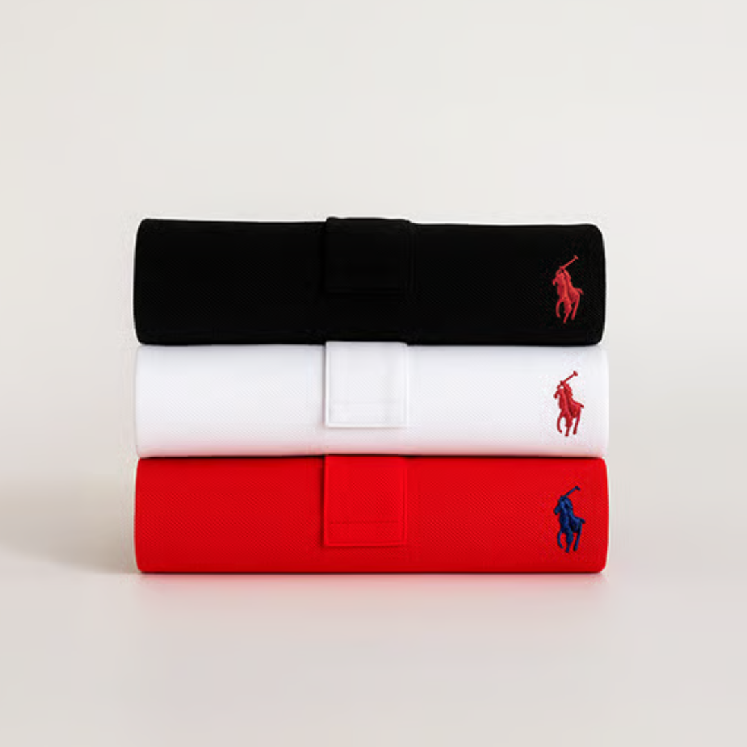Set 3 Ralph Lauren Polo Shirts