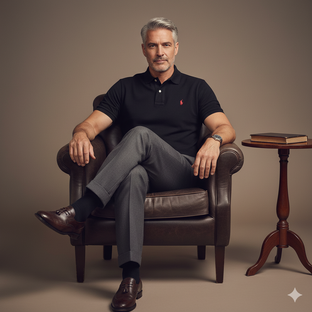 Set 3 Ralph Lauren Polo Shirts