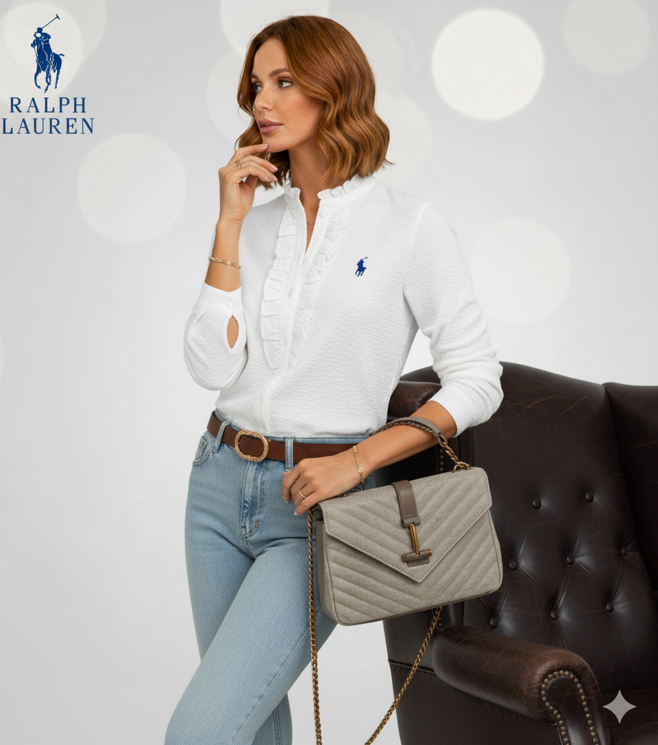 Ralph Lauren Ruffled blouse – 50% discount