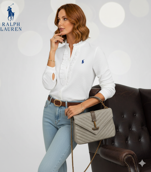 Ralph Lauren Ruffled blouse – 50% discount