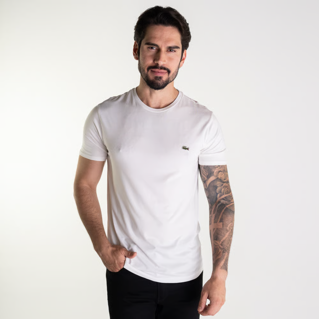 3 Lacoste Pima T-shirts